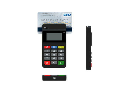 EMV Visa Card Reader Digital Signature Mpos terminal with 2 PSAM slot